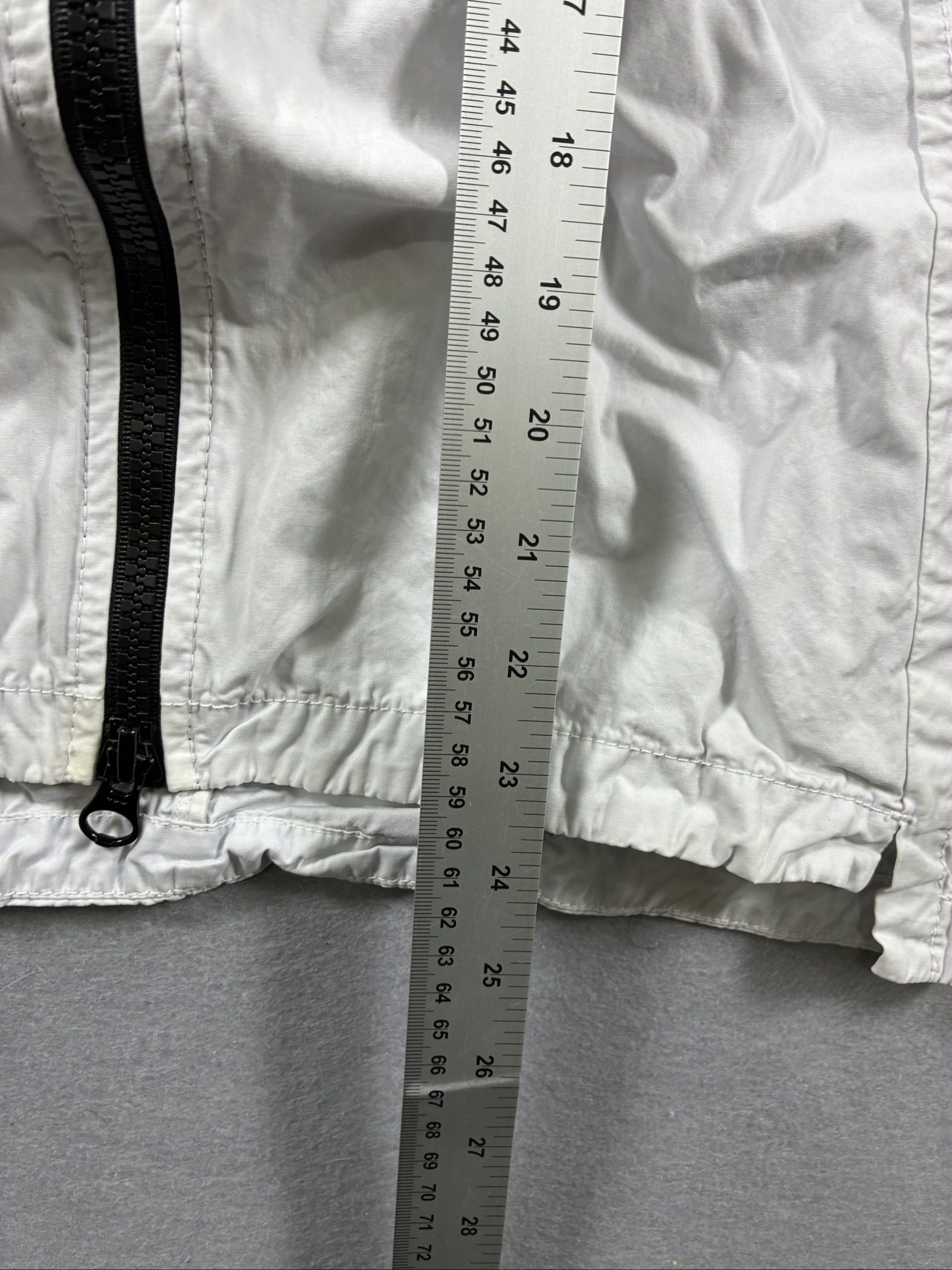 Stone Island White Cotton Zip Jacket Small image 10