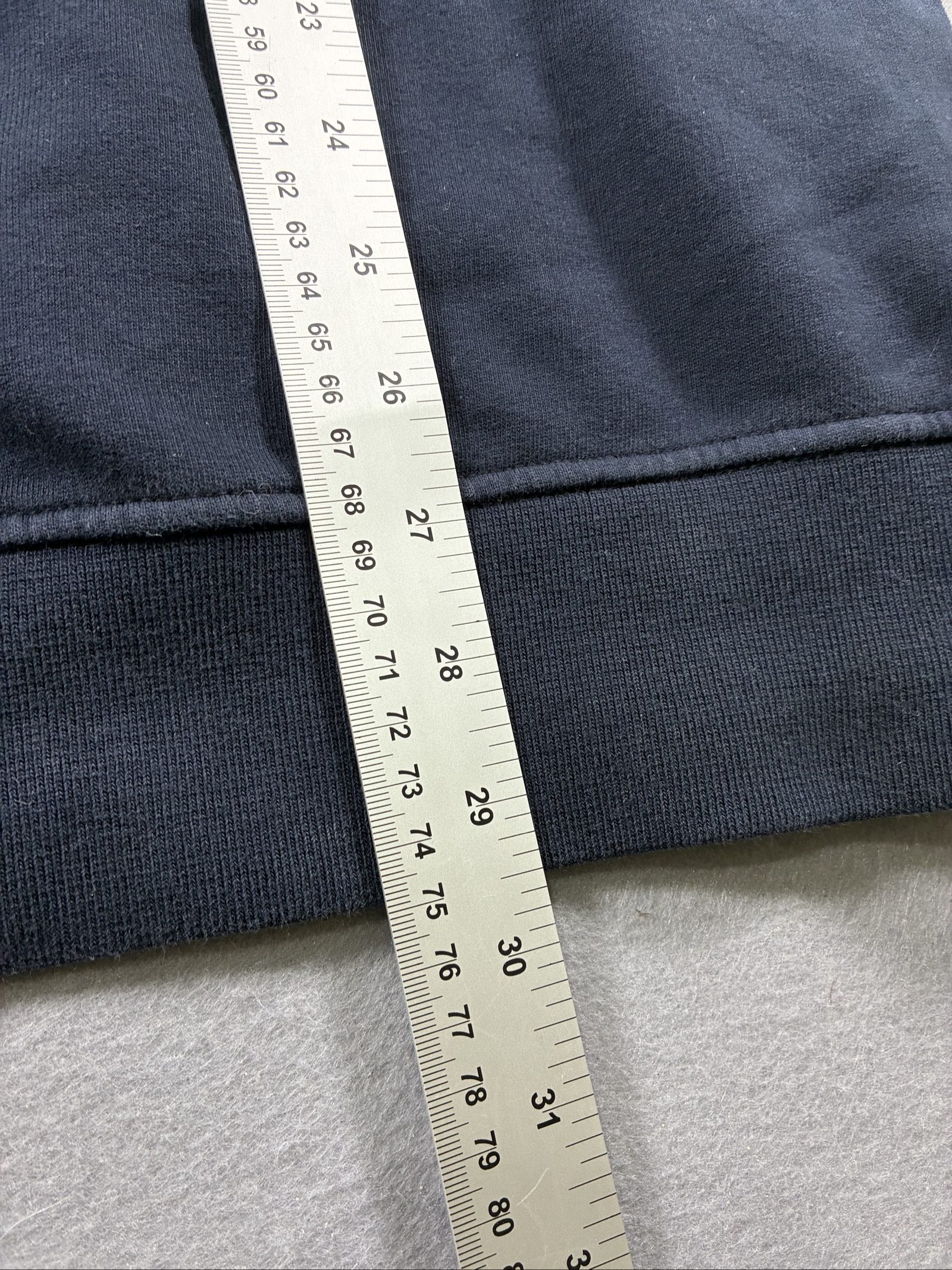 Stone Island Navy Blue Crewneck Sweatshirt Large Cotton image 9