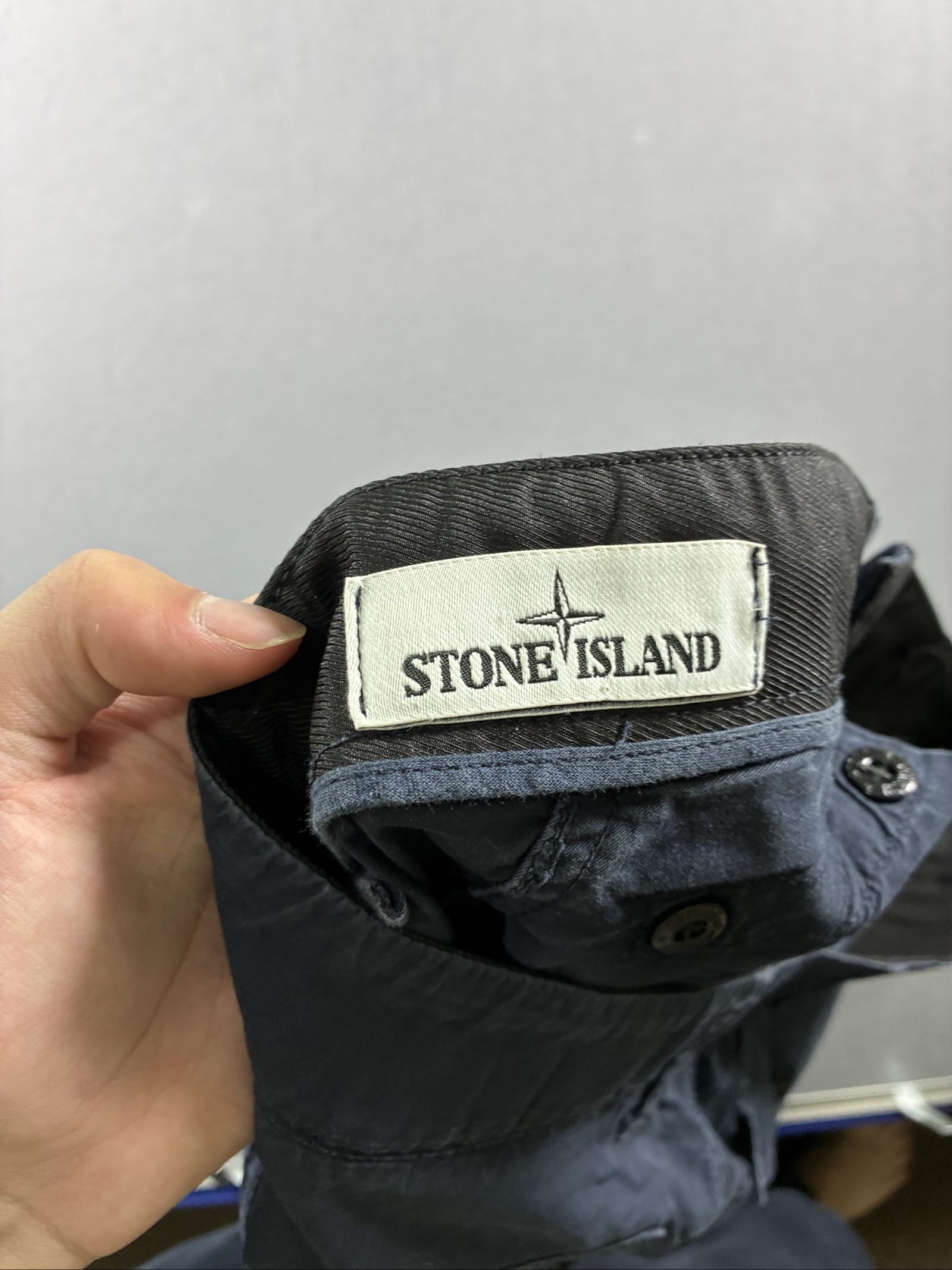 Stone Island Navy Cargo Trousers Size 32 image 3