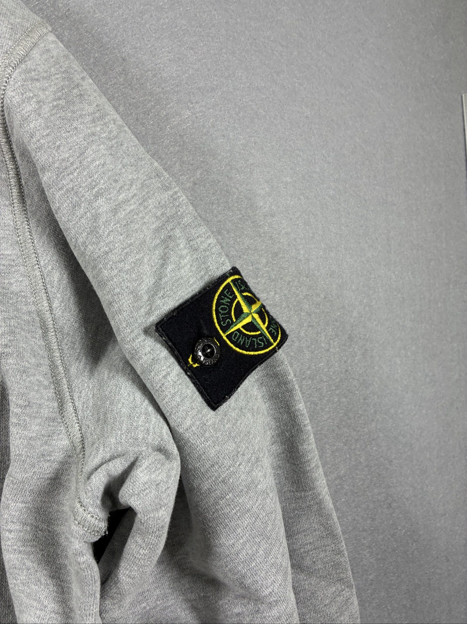 Stone Island Grey Crew Neck Sweatshirt XXL image 3