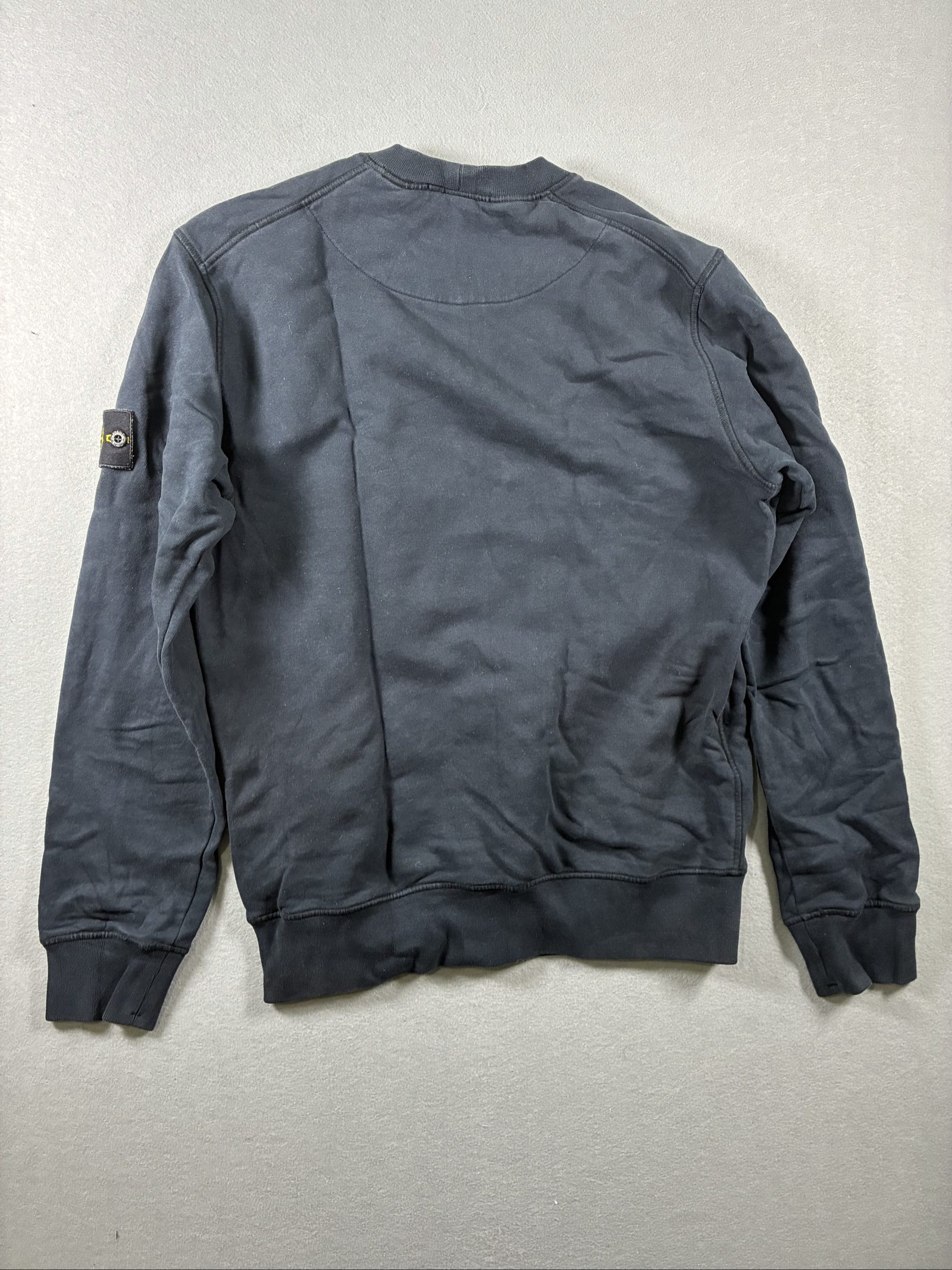 Stone Island Navy Sweatshirt & Joggers Set Tracksuit Medium Cotton image 10