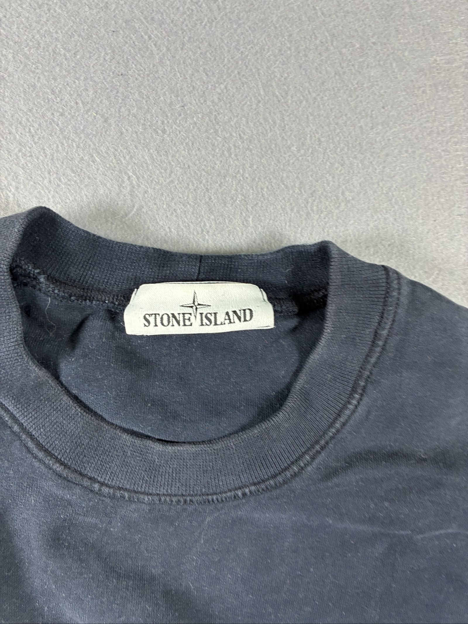 Stone Island Navy Sweatshirt & Joggers Set Tracksuit Medium Cotton image 6