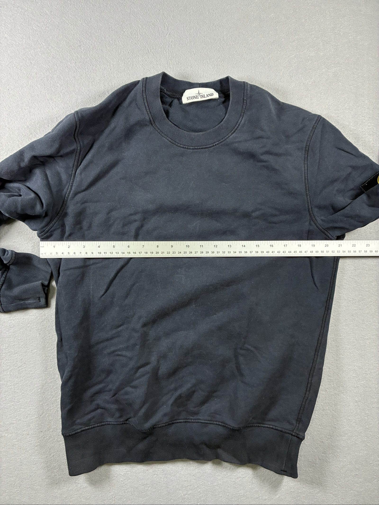Stone Island Navy Sweatshirt & Joggers Set Tracksuit Medium Cotton image 8