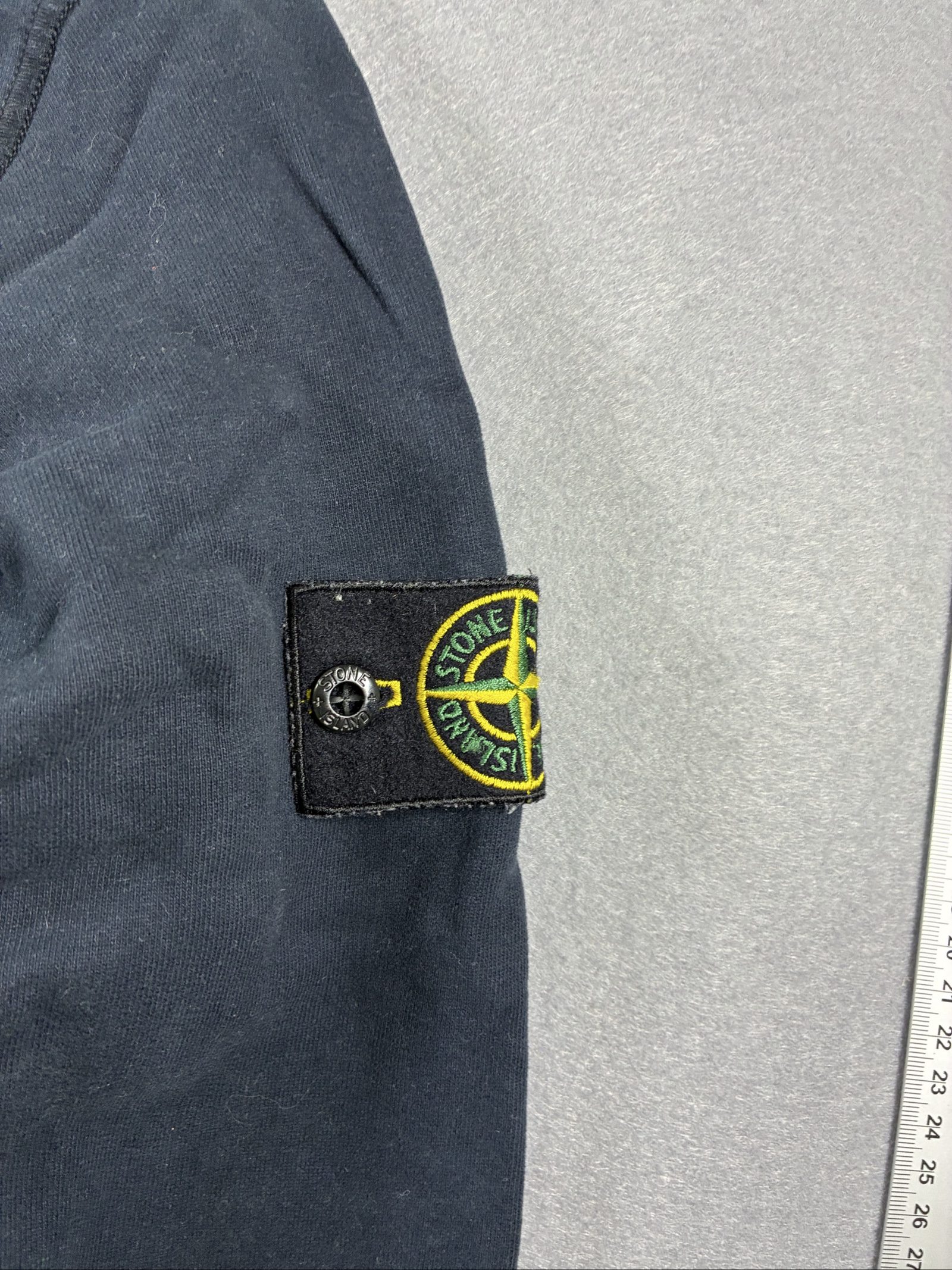 Stone Island Navy Sweatshirt & Joggers Set Tracksuit Medium Cotton image 7