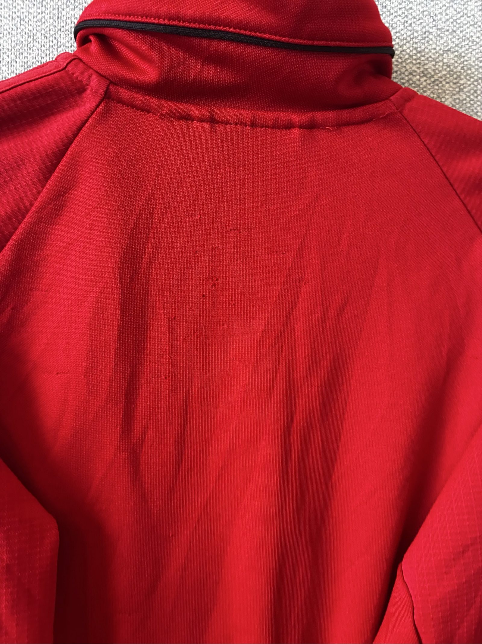 Adidas Men's Red Climathlete Full Zip Track Jacket Medium image 10