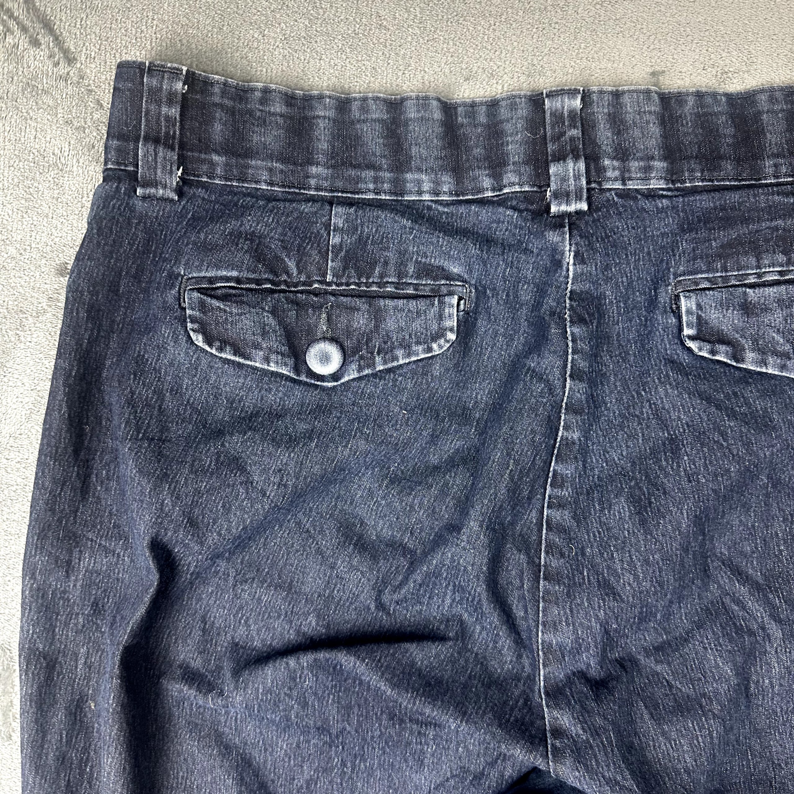 Lee Platinum Label Dark Wash Jeans Size 20W Plus Size No-Gap Waistband image 2