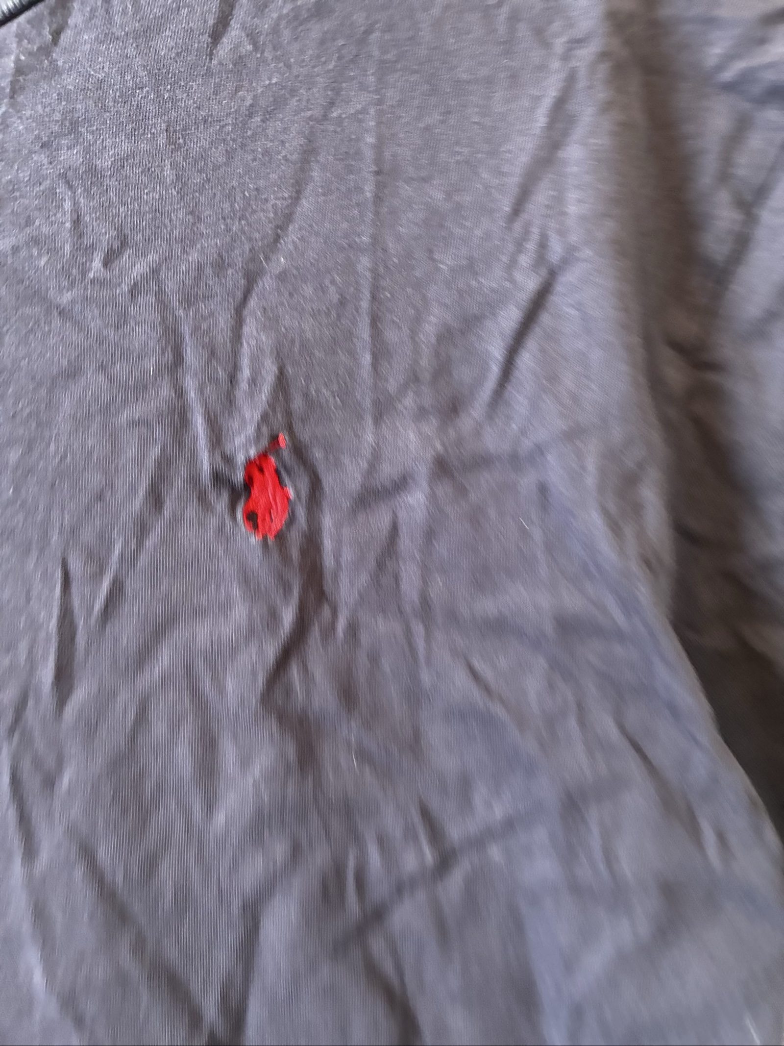 Polo Ralph Lauren Navy Cotton T-Shirt Small Red Logo image 3
