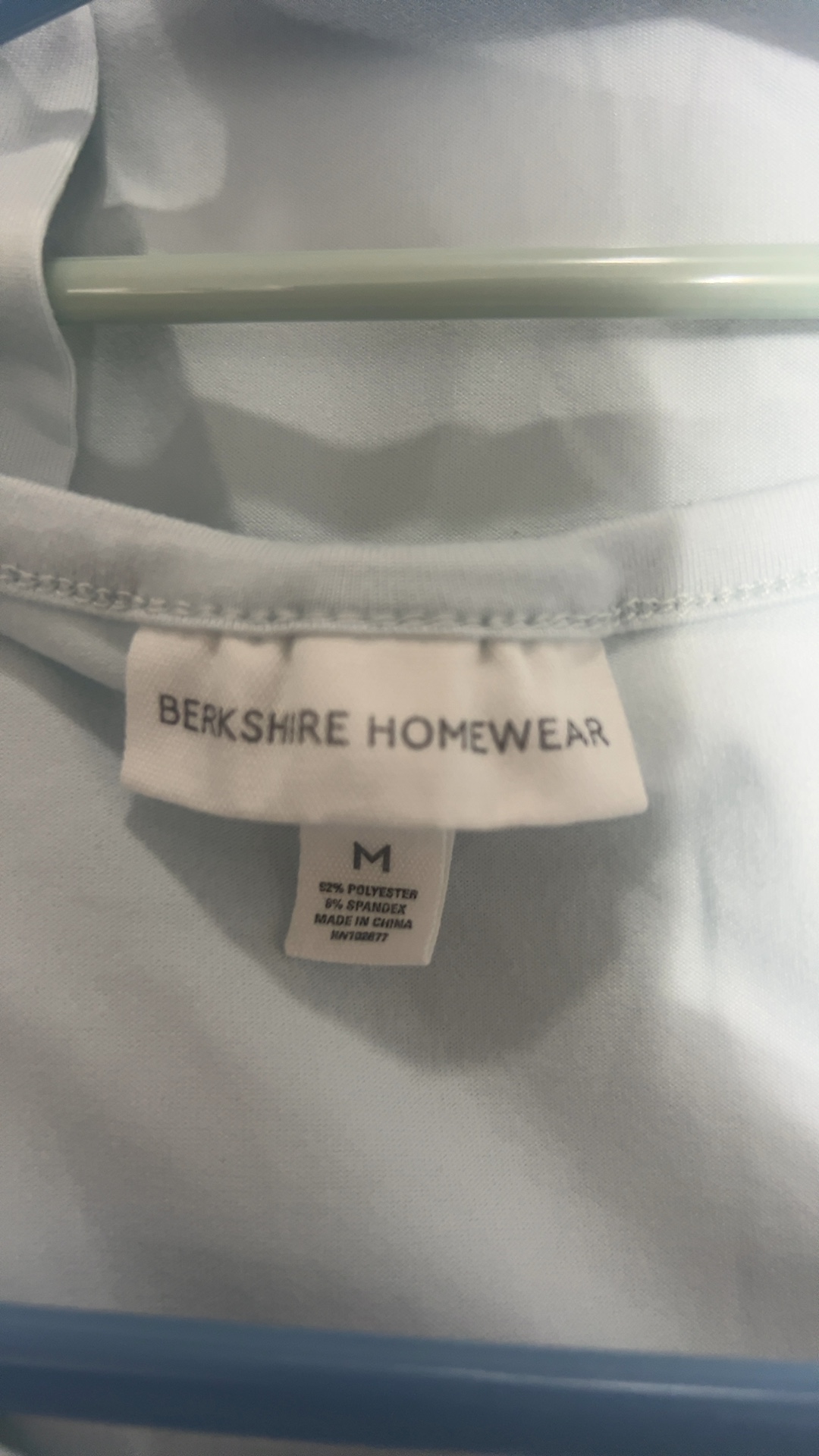 Berkshire Homewear 3 -piece Light Blue Lounge Set Medium Polyester Spandex image 4