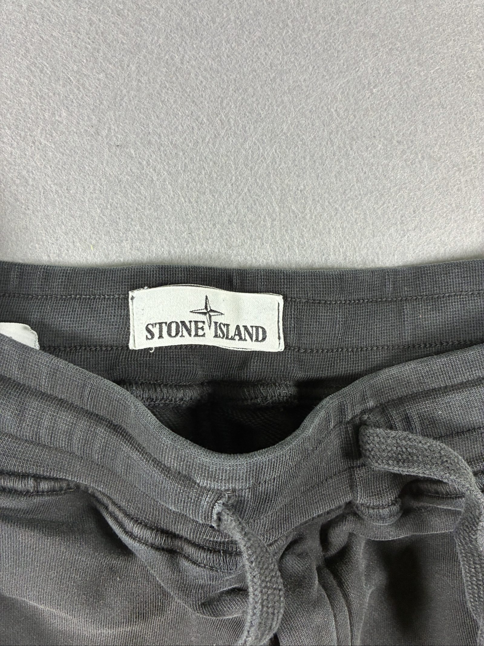 Stone Island Black Sweatshirt & Cargo Joggers Set Tracksuit Medium Cotton image 9
