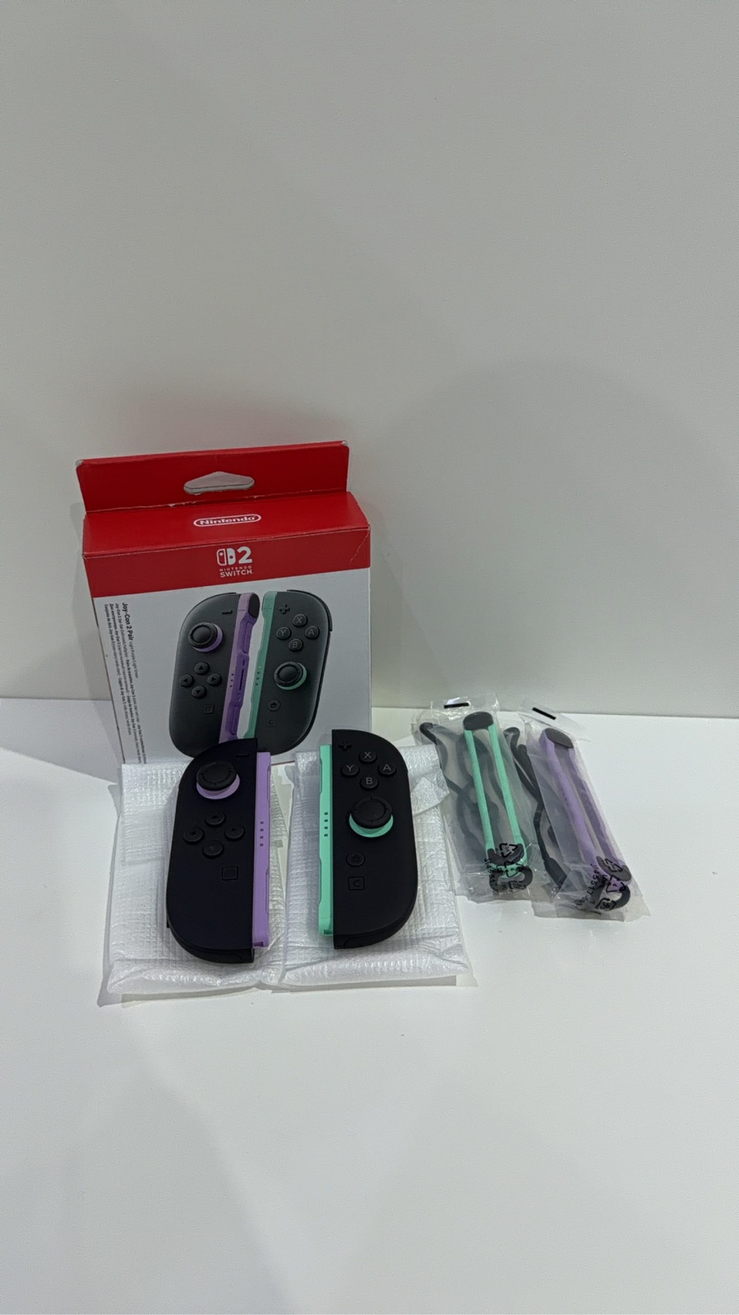 Nintendo Switch 2 Joy-Con Controller Pair Purple & Green Tested Fully Working