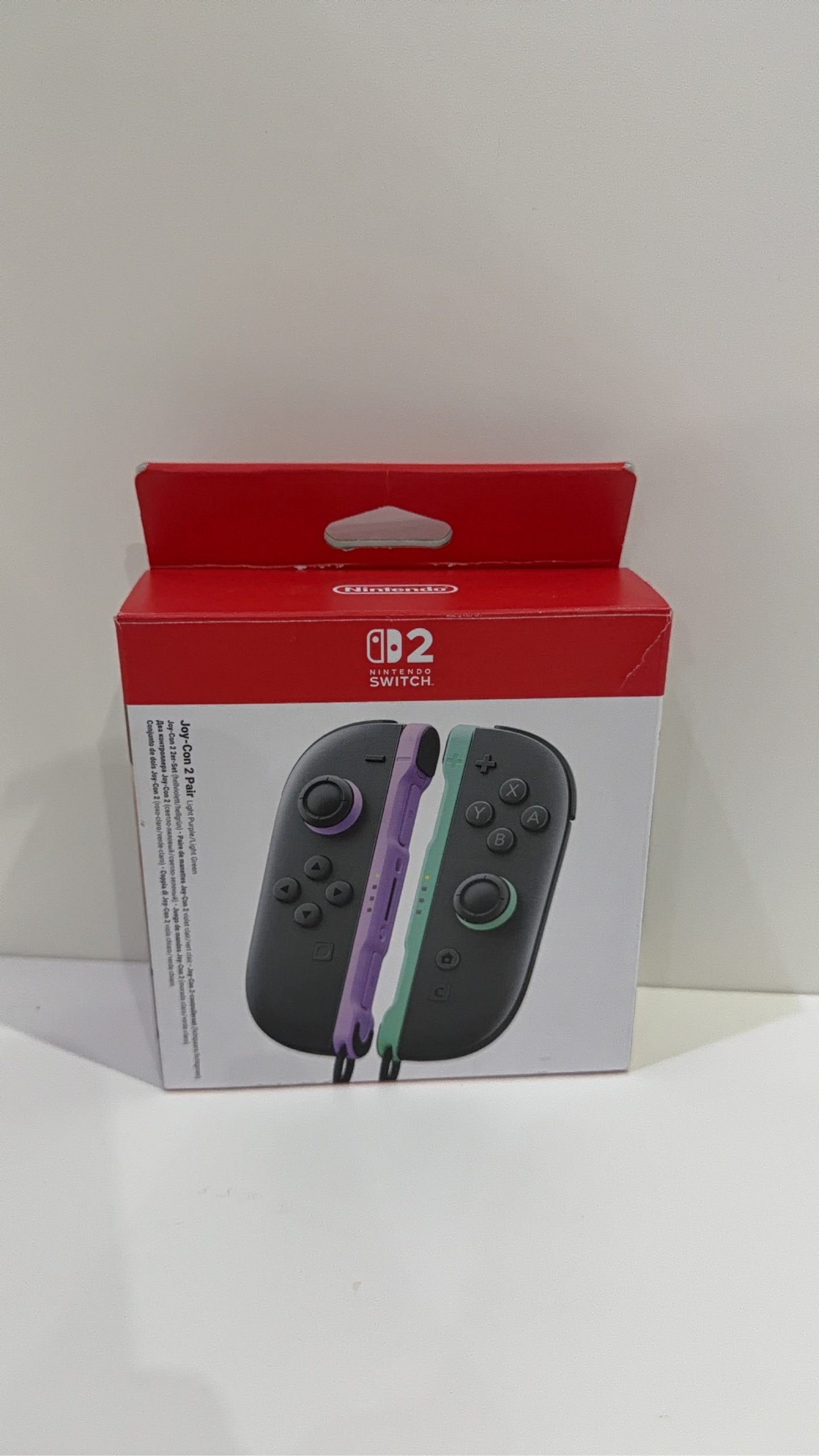 Nintendo Switch 2 Joy-Con Controller Pair Purple & Green Tested Fully Working image 3