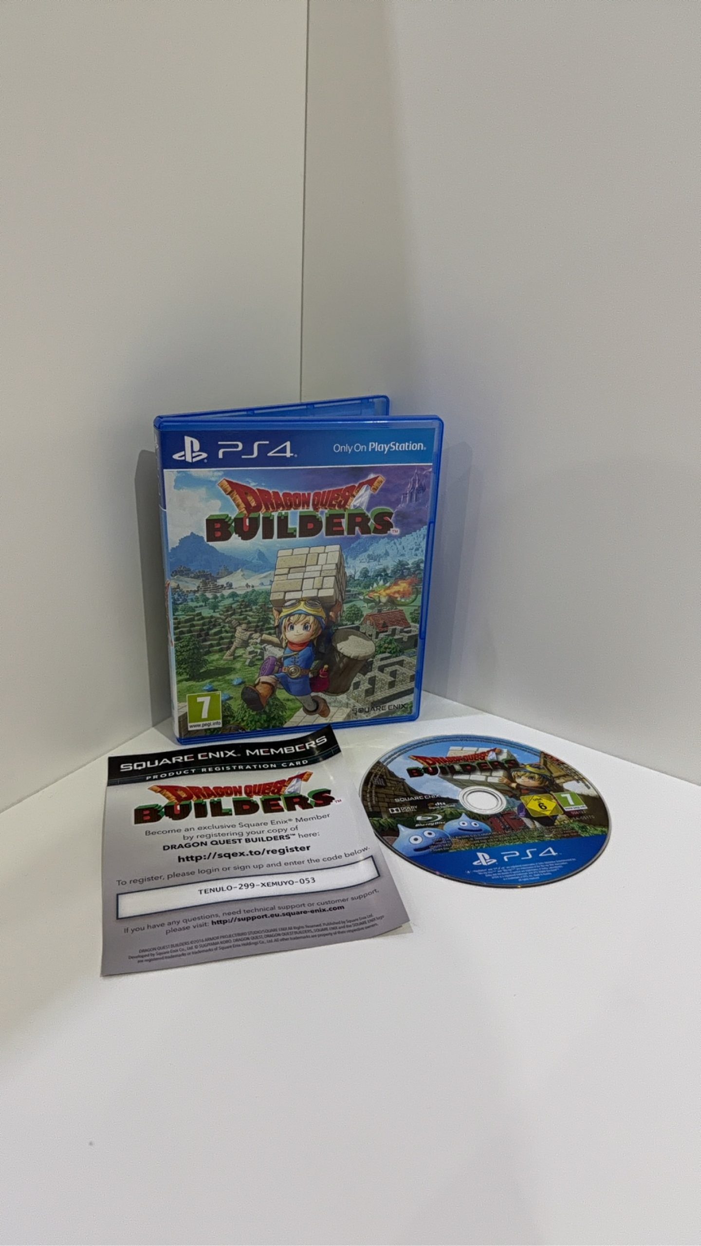 Dragon Quest Builders PlayStation 4 Case + Disc PAL UK Tested Working VGC