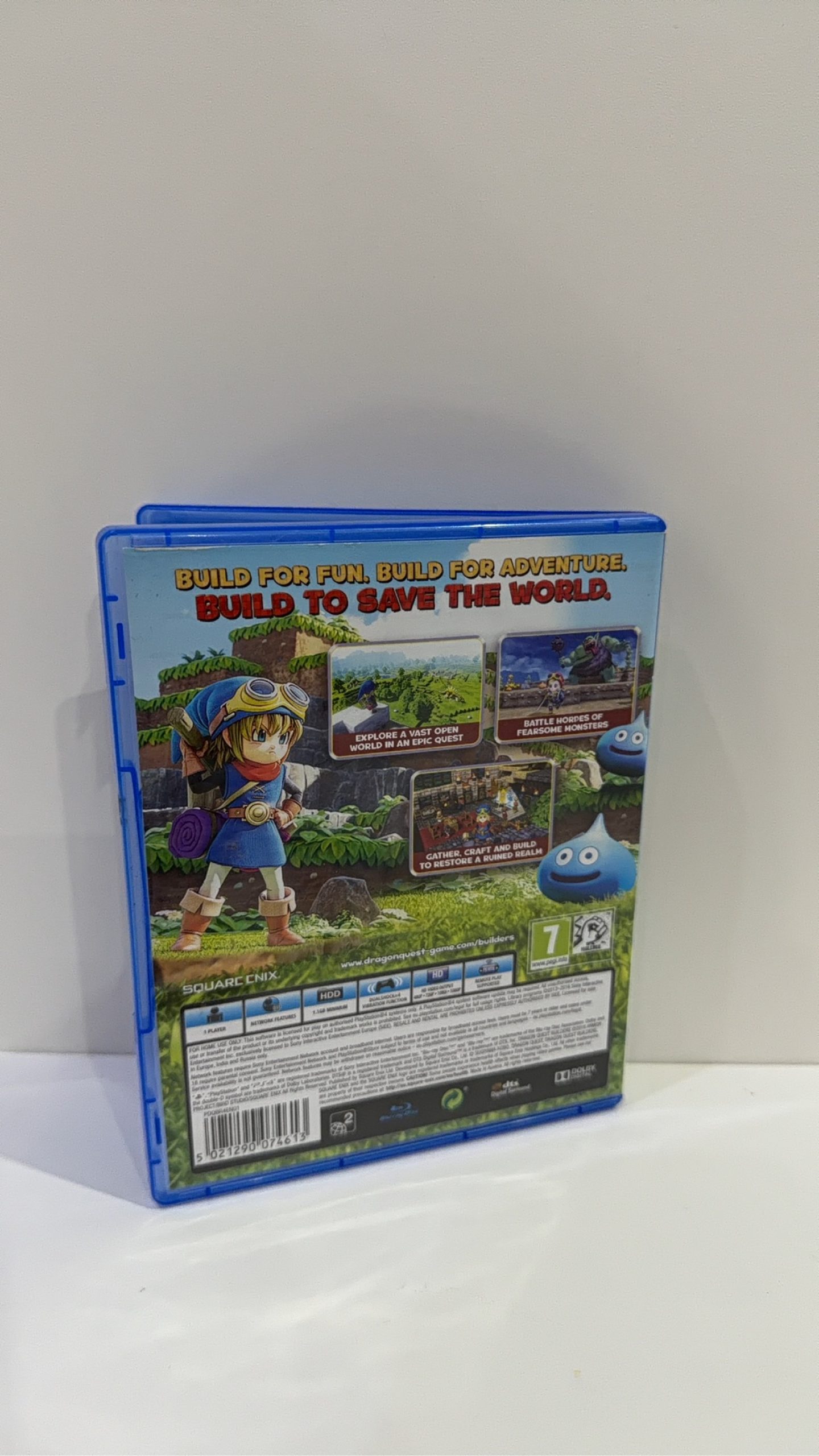 Dragon Quest Builders PlayStation 4 Case + Disc PAL UK Tested Working VGC image 4