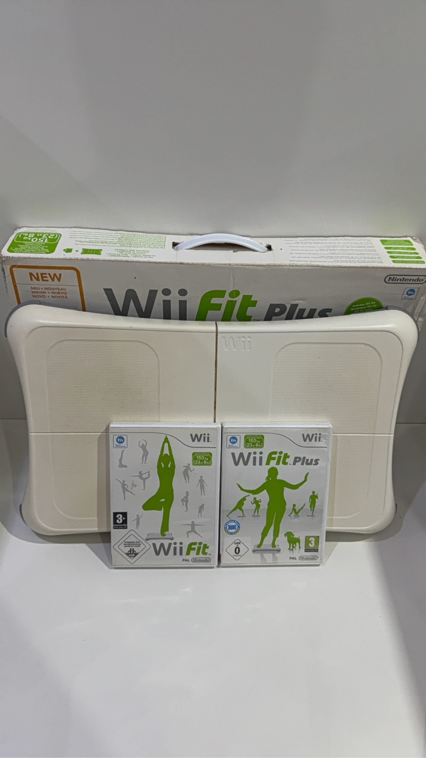Nintendo Wii Console White Wii Fit Plus Bundle White Wii Console Tested VGC image 2