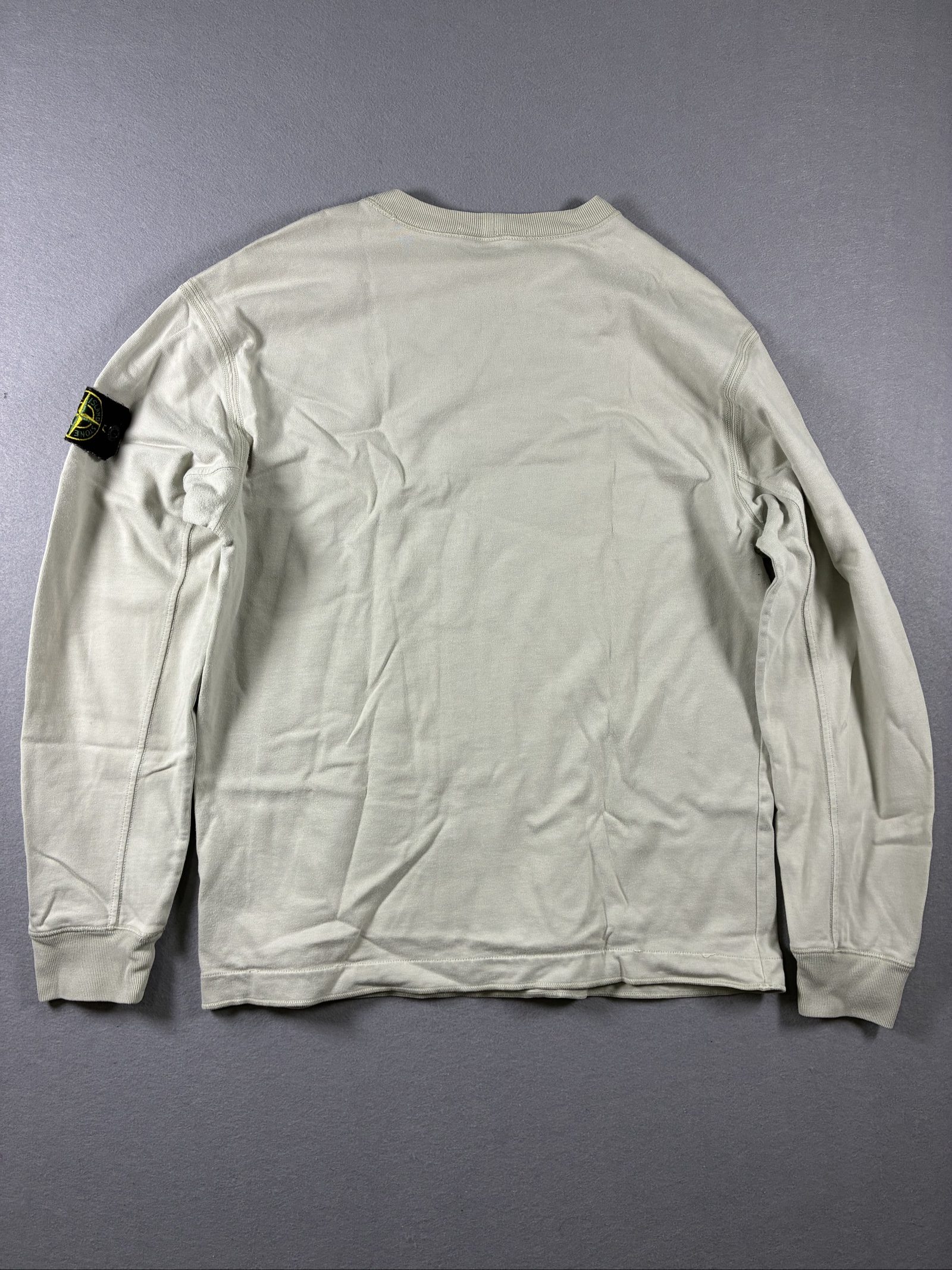 Stone Island Beige Long Sleeve Sweatshirt Medium image 5