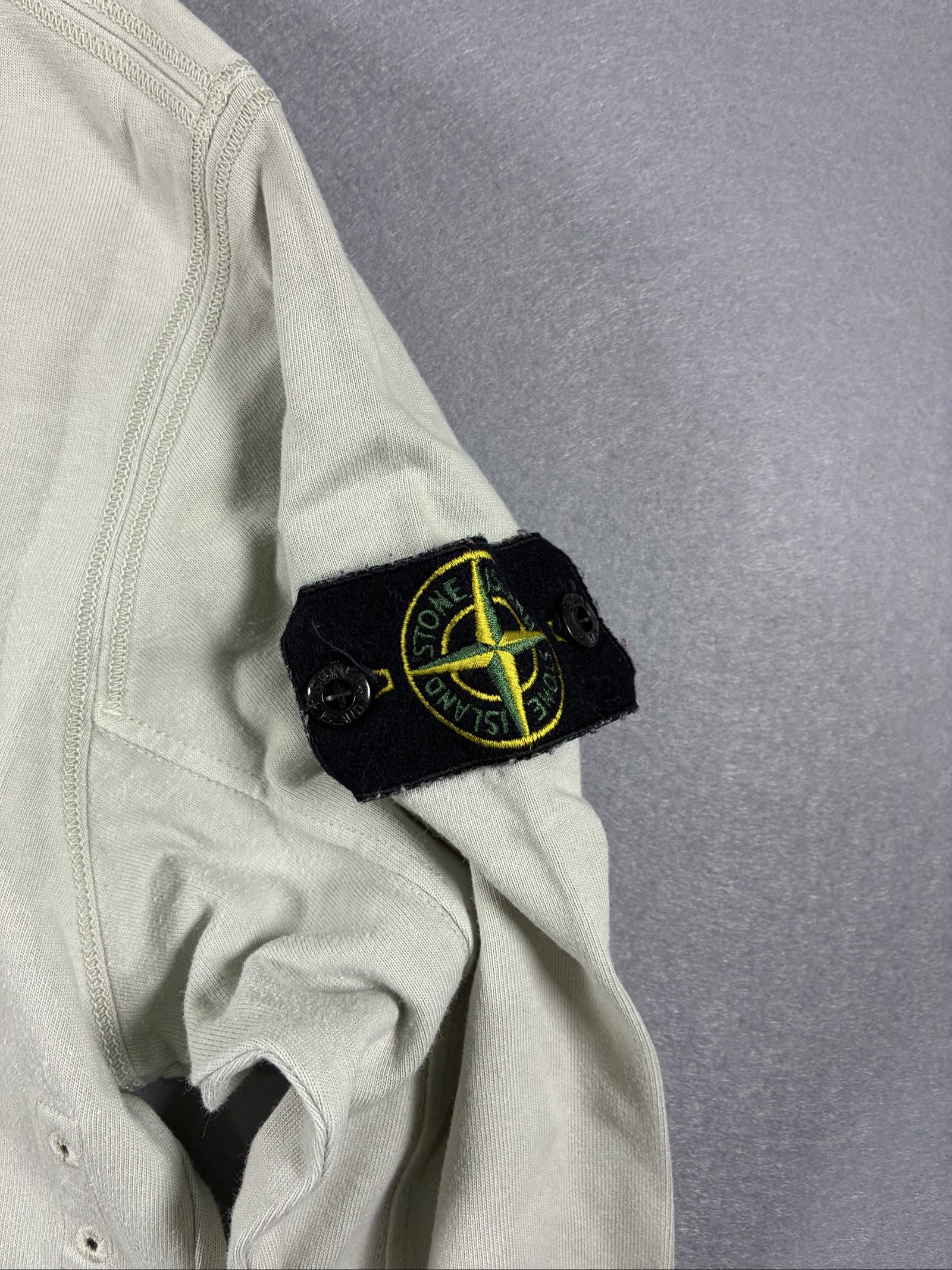 Stone Island Beige Long Sleeve Sweatshirt Medium image 3