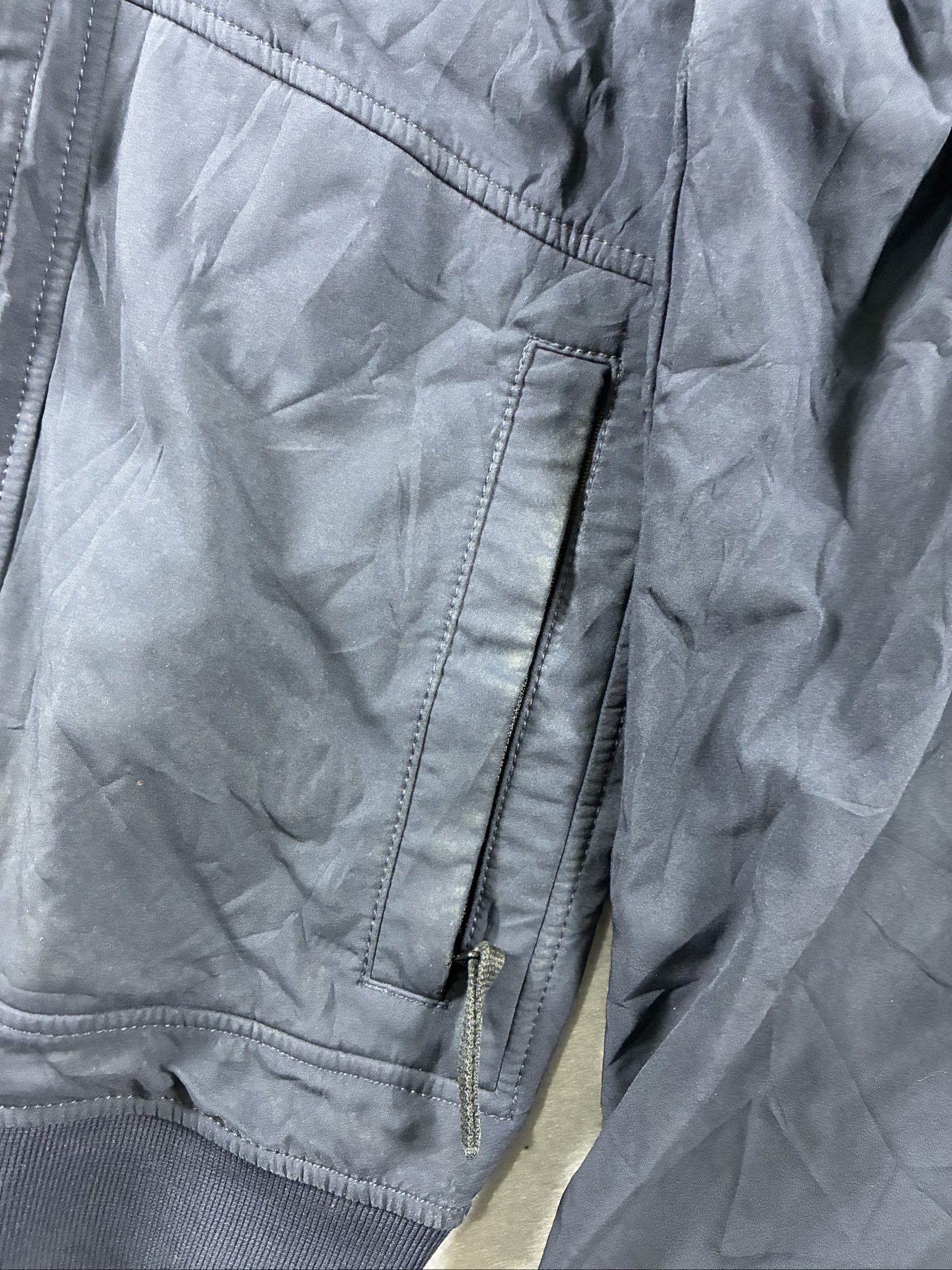 Stone Island Navy Hooded Jacket Medium image 4