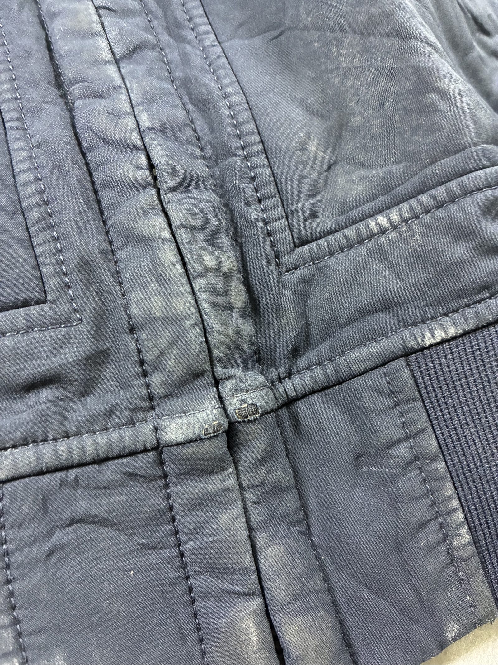 Stone Island Navy Hooded Jacket Medium image 5