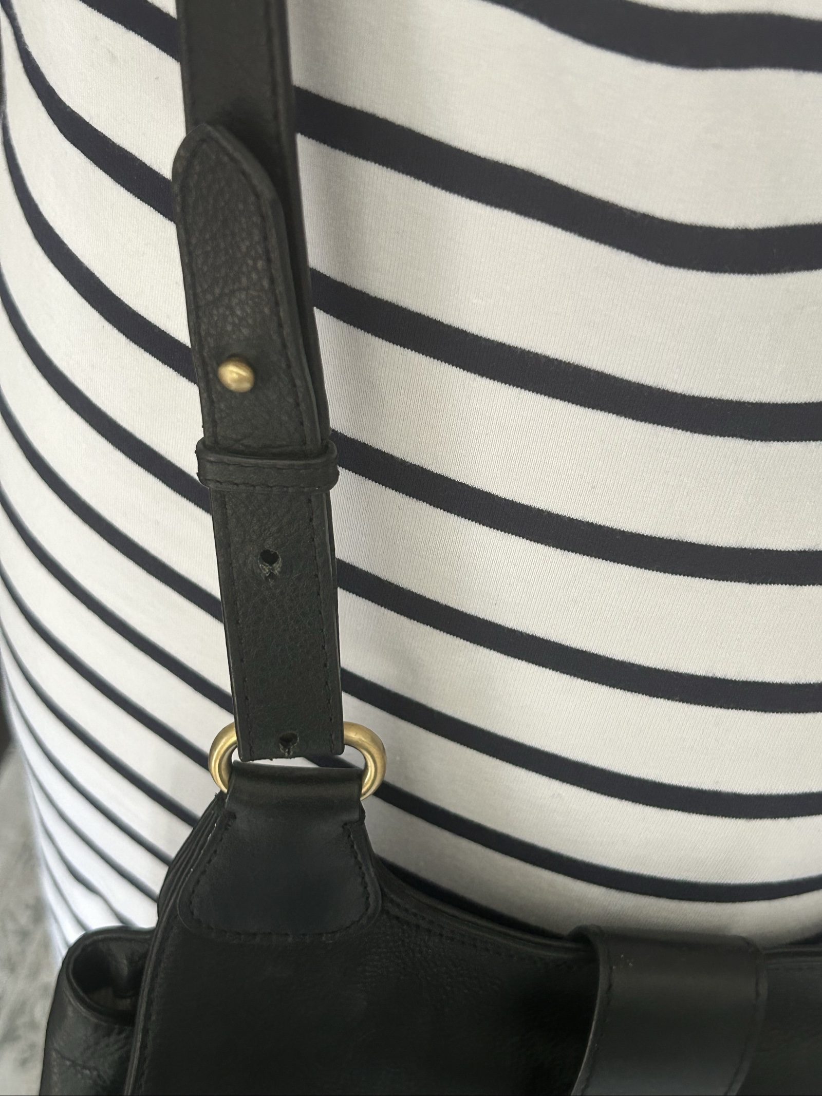 Radley Black Leather Crossbody Shoulder Bag image 5