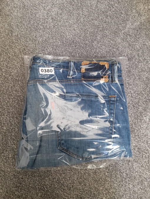 Levi's Blue Denim Jeans Relaxed Fit Red tab 40" image 2
