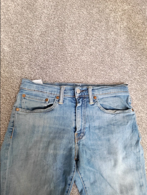 Levi's Light Blue 511 Slim Fit Jeans Red tab 30" image 4
