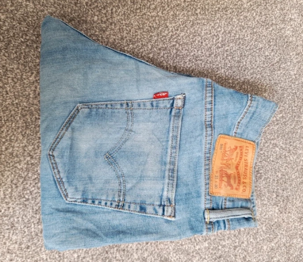 Levi's Light Blue 511 Slim Fit Jeans Red tab 30" image 7