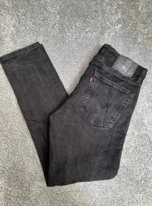 Levi's Black 510 Skinny Fit Jeans Red tab 33" image 6