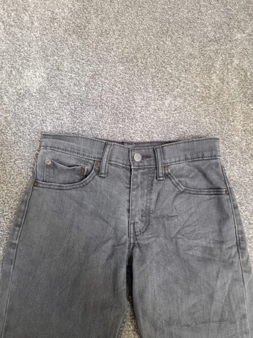 Levi's Grey 511 Slim Fit Jeans Red Tab 28" image 6