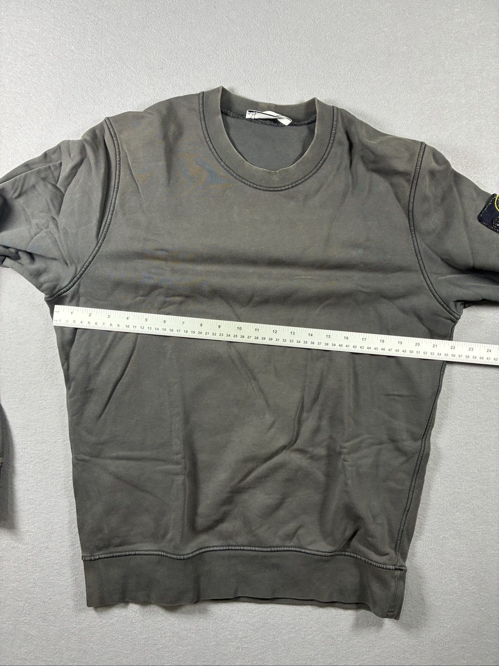 Stone Island Grey Crewneck Sweatshirt Large image 6