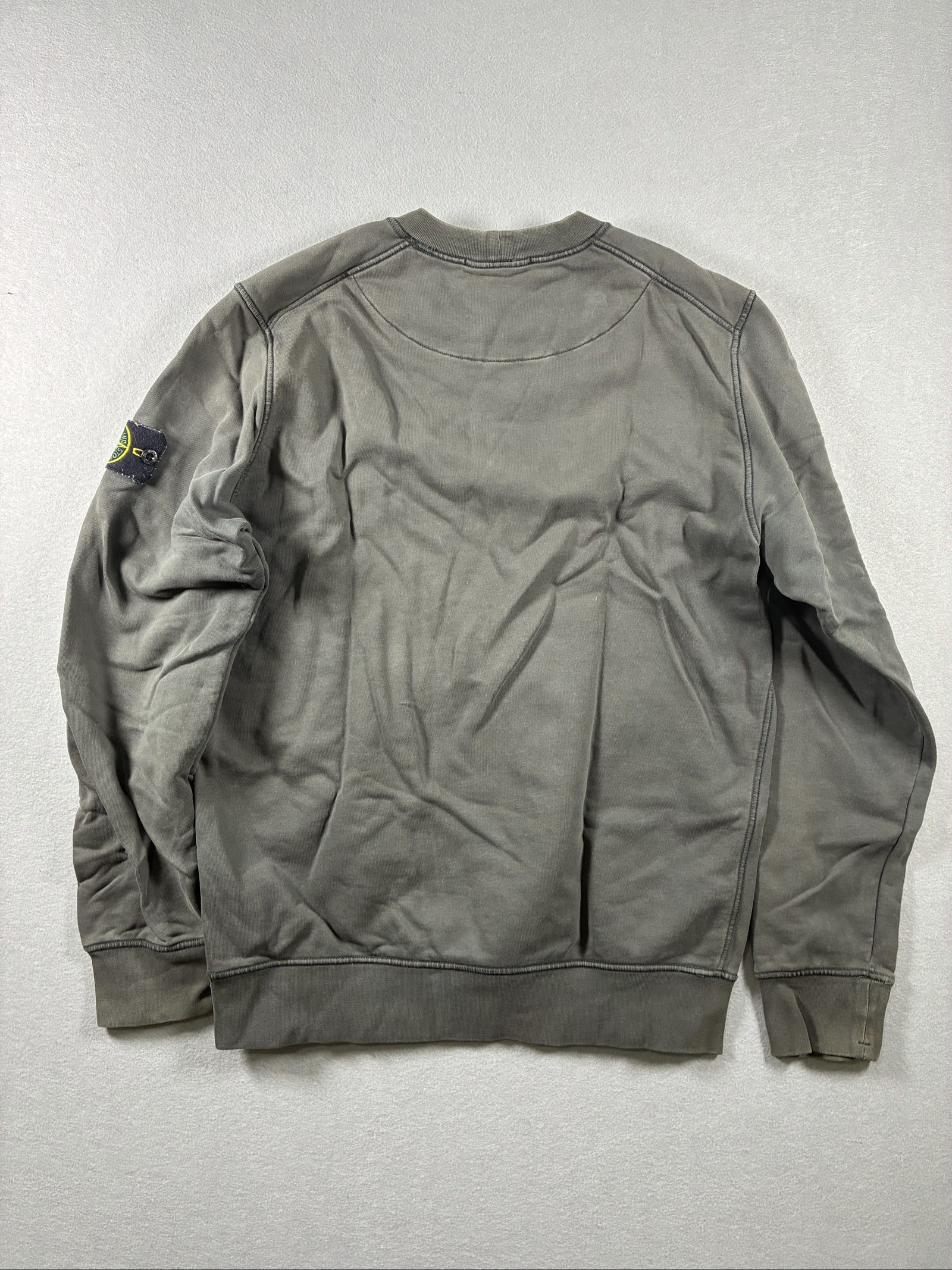 Stone Island Grey Crewneck Sweatshirt Large image 5