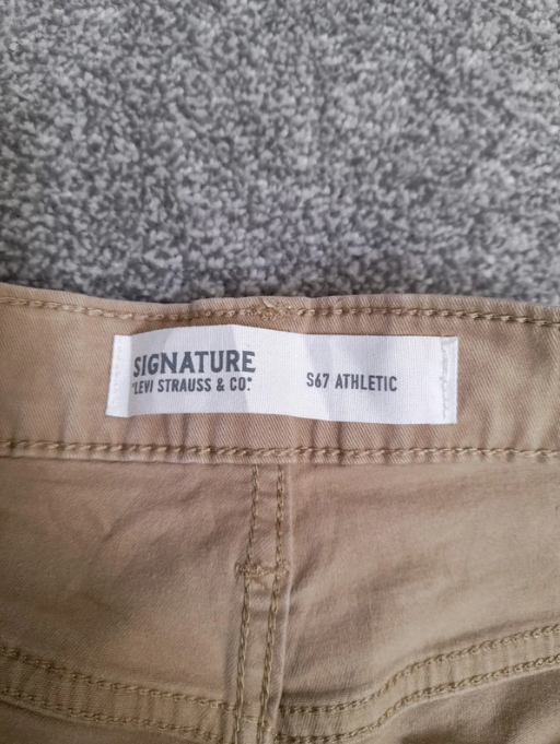 Levi's Signature Beige Athletic Trousers 30" image 5