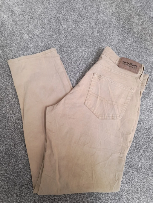 Levi's Signature Beige Athletic Trousers 30" image 8