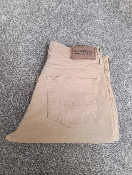 Levi's Signature Beige Athletic Trousers 30" image 9