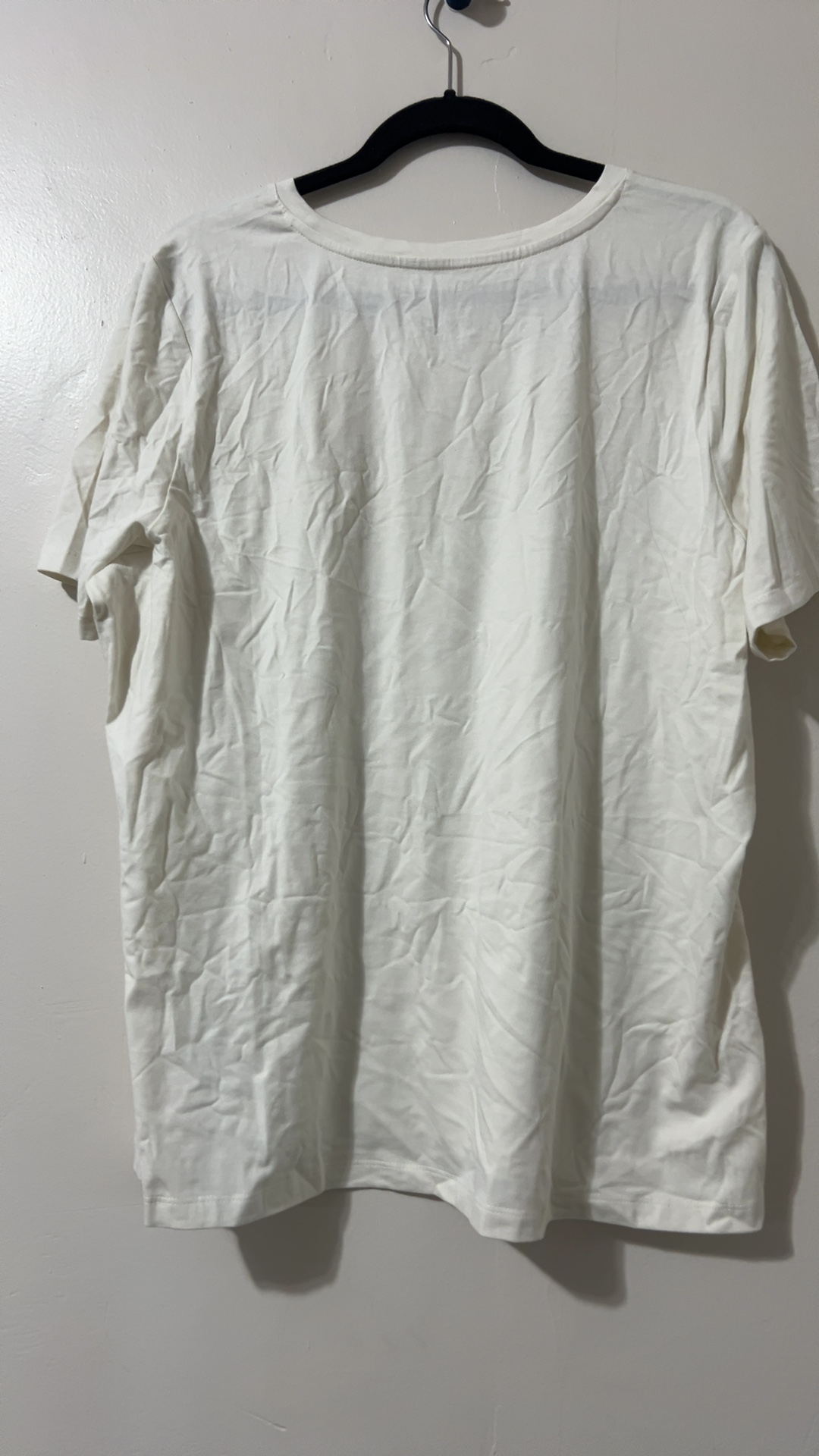d&co. White Essentials Cotton T-Shirt US XL