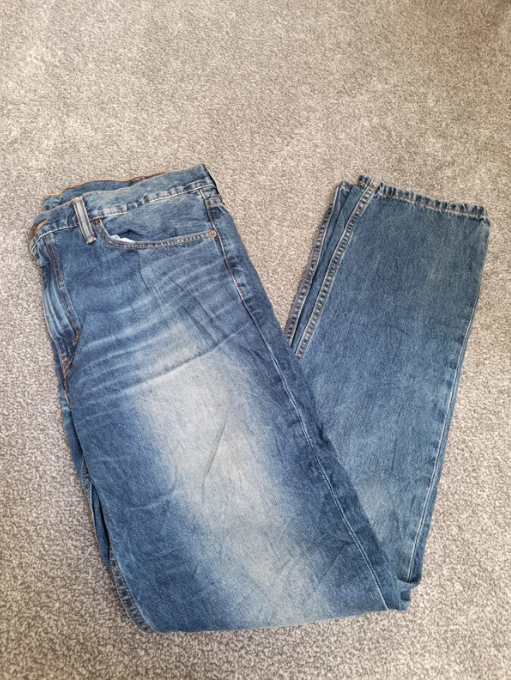 Levi's Red Tab Blue Denim 511 Slim Fit Jeans Red Tab 38" image 2