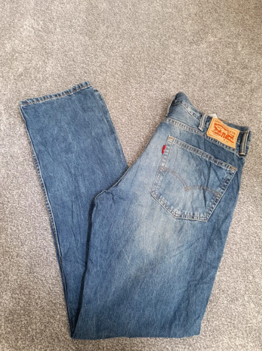 Levi's Red Tab Blue Denim 511 Slim Fit Jeans Red Tab 38" image 8