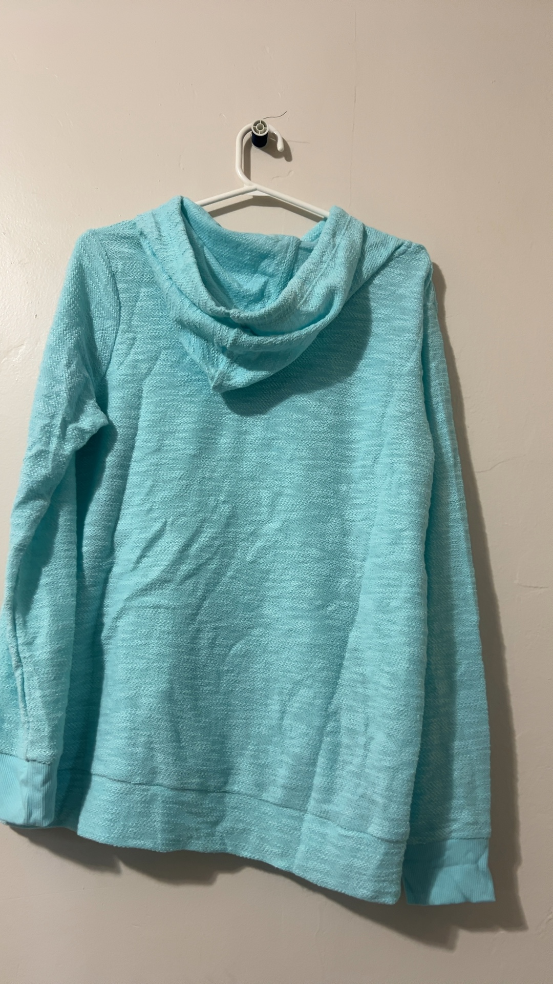 Belle Beach Kim Gravel Women's Light Blue Hoodie Small image 2