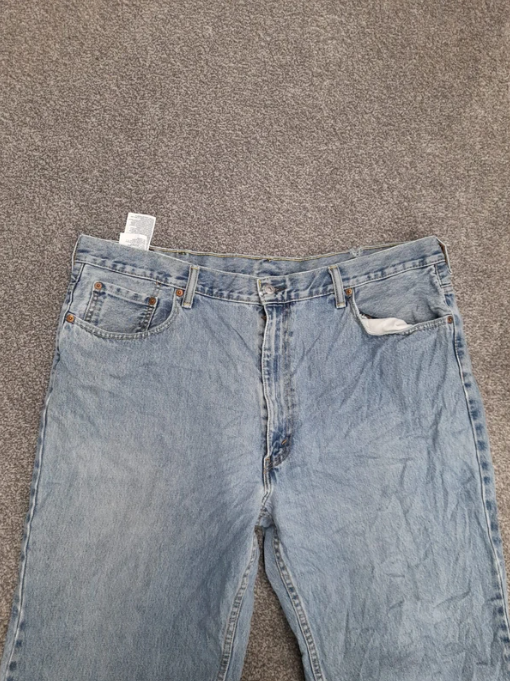 Levi's Redtab Light Blue 550 Relaxed Fit Denim 44" image 6