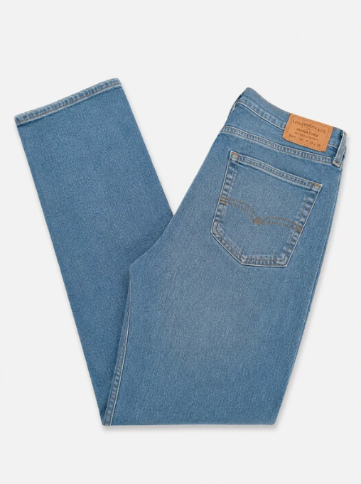 Levi's Blue Denim Jeans UK Regular Fit Straight 36"