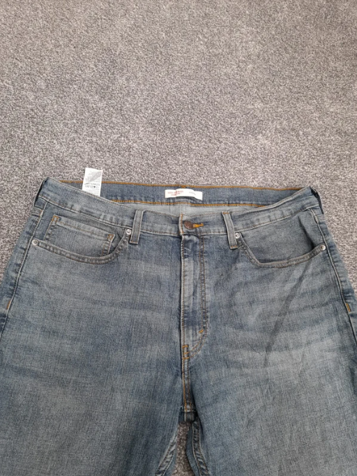 Levi's Blue Denim Jeans UK Regular Fit Straight 36" image 2