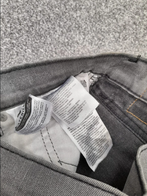 Levi's Red Tab Grey 511 Slim Fit Jeans 30" image 3