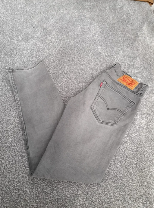 Levi's Red Tab Grey 511 Slim Fit Jeans 30" image 6