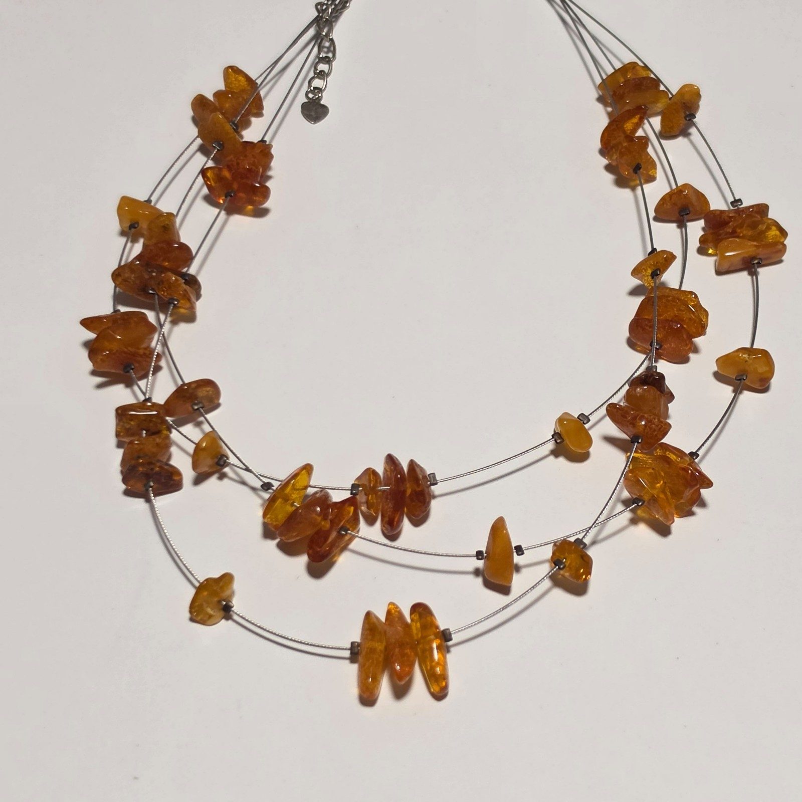 Amber Multi-Strand Necklace.b6 image 2