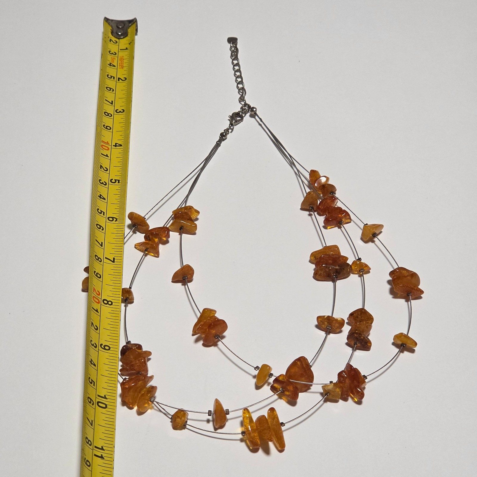 Amber Multi-Strand Necklace.b6 image 4