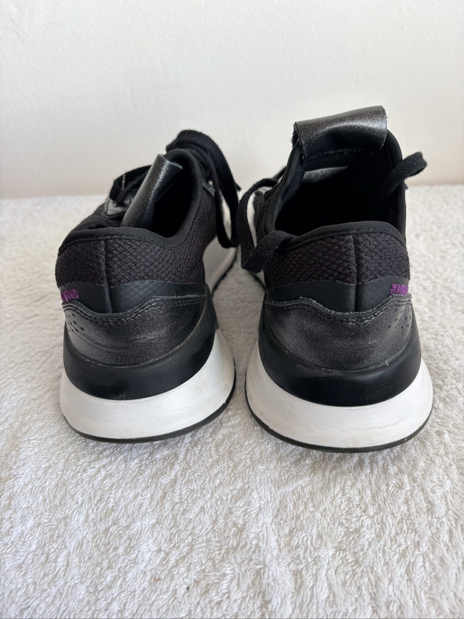 Adidas Black & Grey Men's Running Trainers UK 9 image 4