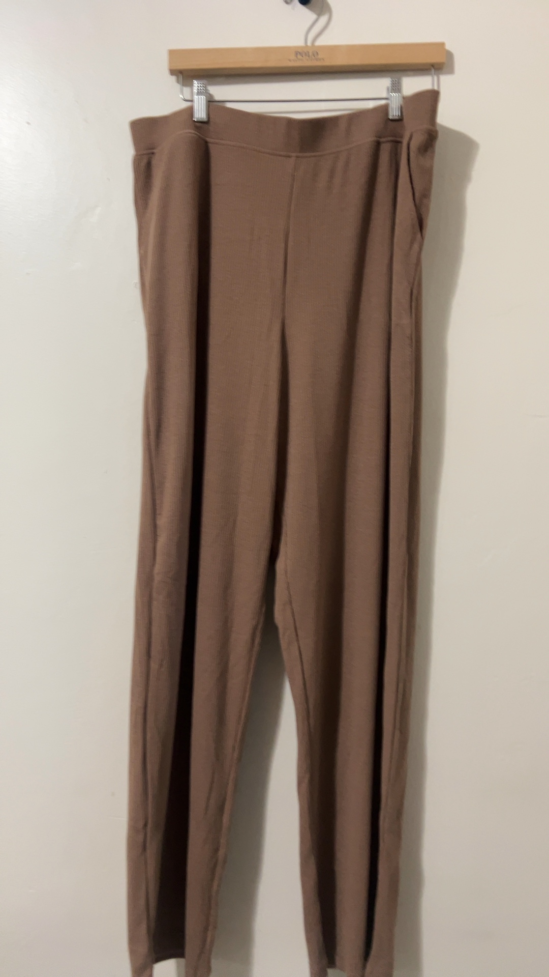 Cuddl Duds Brown Two-Piece Lounge Set TL image 3