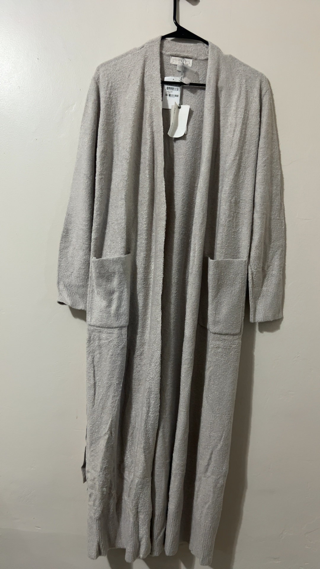 Barefoot Dreams Silver CozyChic Lite Long Cardigan XXS/XS