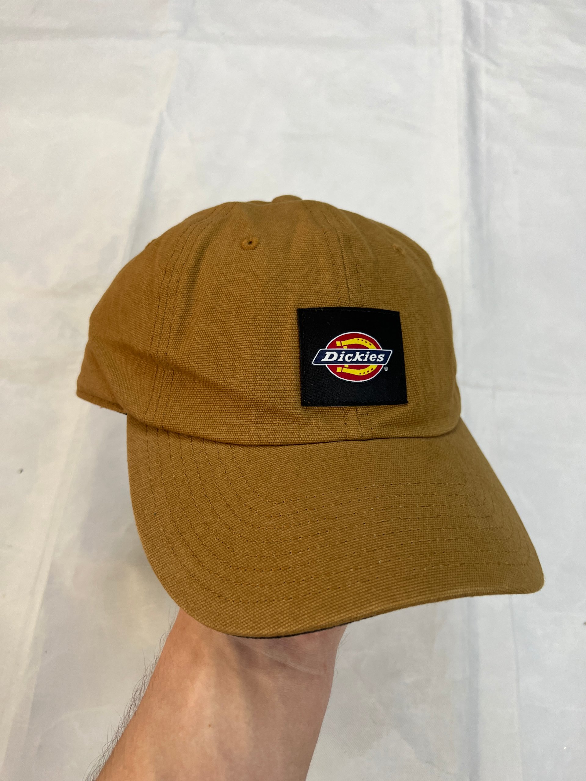 Dickies Brown Canvas Baseball Cap One Size