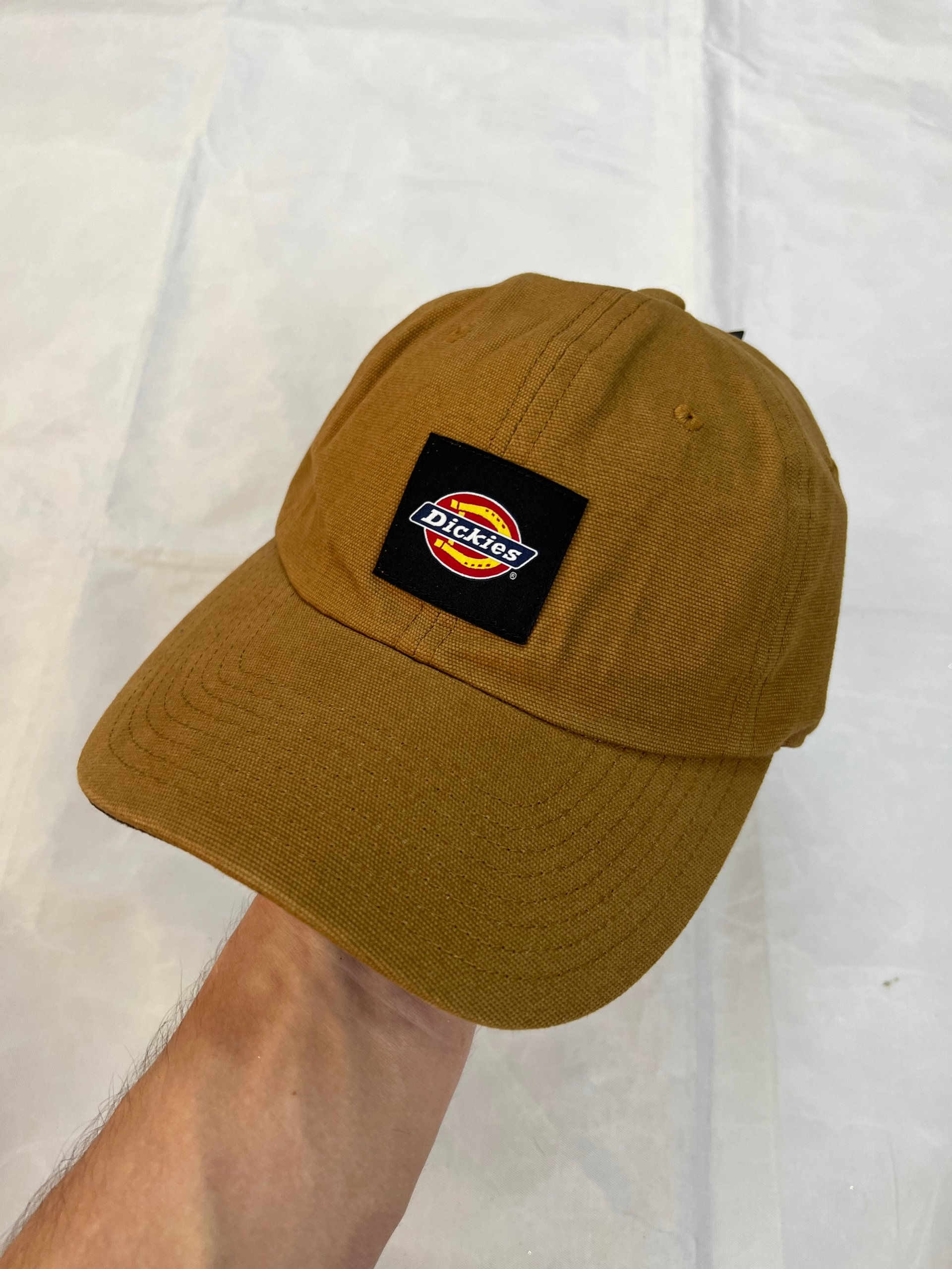 Dickies Brown Canvas Baseball Cap One Size image 3