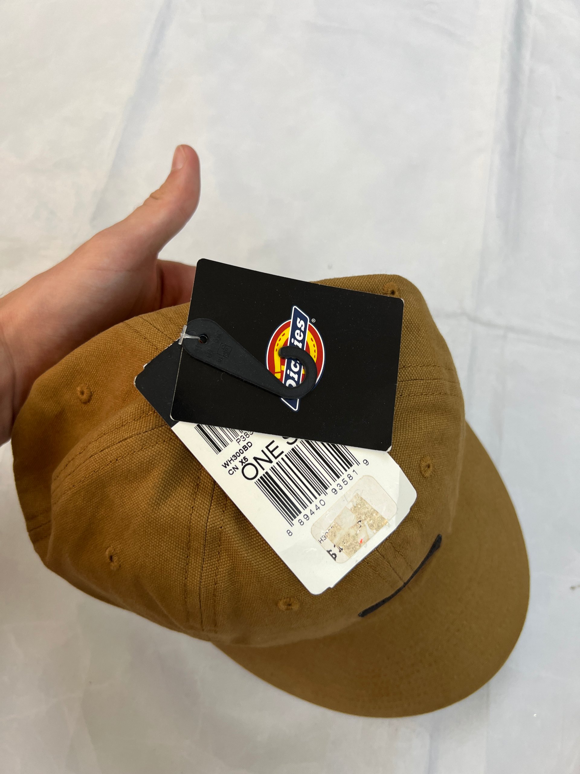 Dickies Brown Canvas Baseball Cap One Size image 4